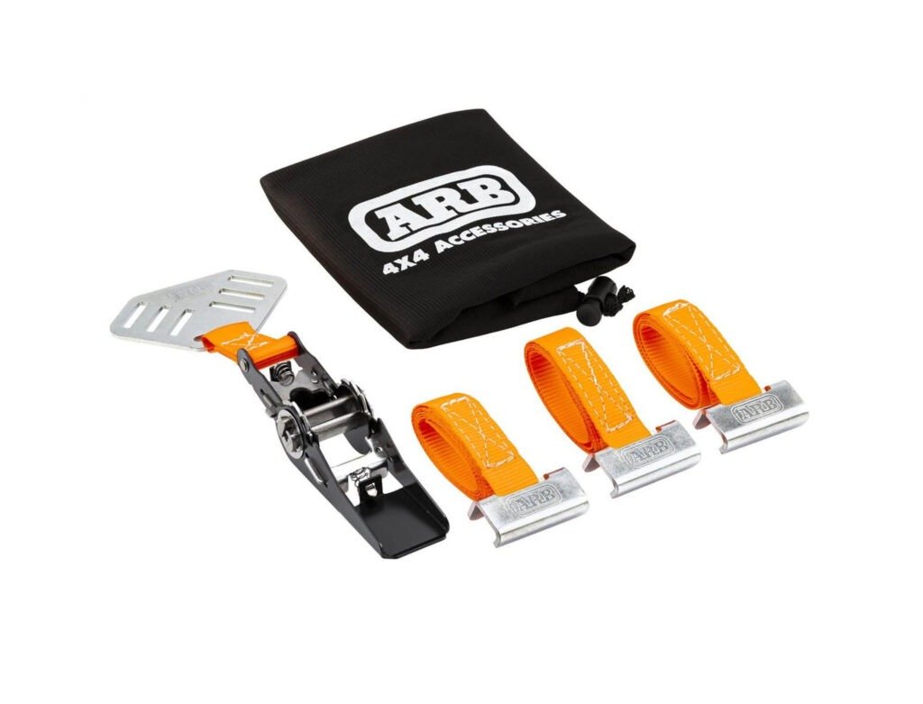 ARB | BASE RACK SPARE WHEEL Y-STRAP | 3 أحزمة