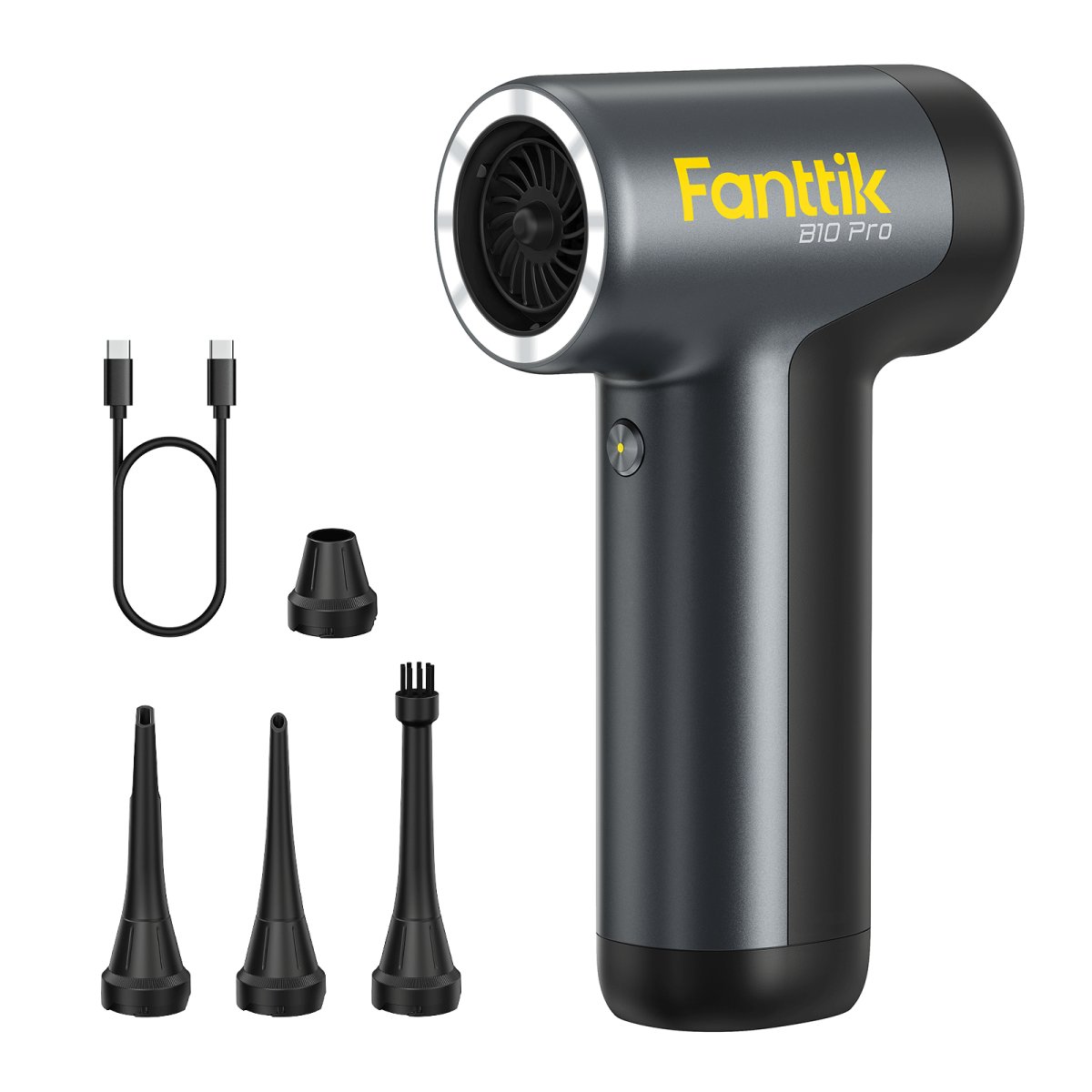منفضة الهواء الكهربائية Fanttik B10 Pro - أسود