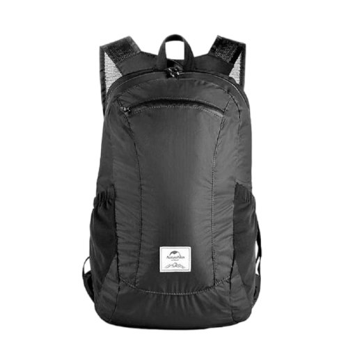 حقيبة سيليكون قابلة للطي من يونيان Naturehike 18L - أسود