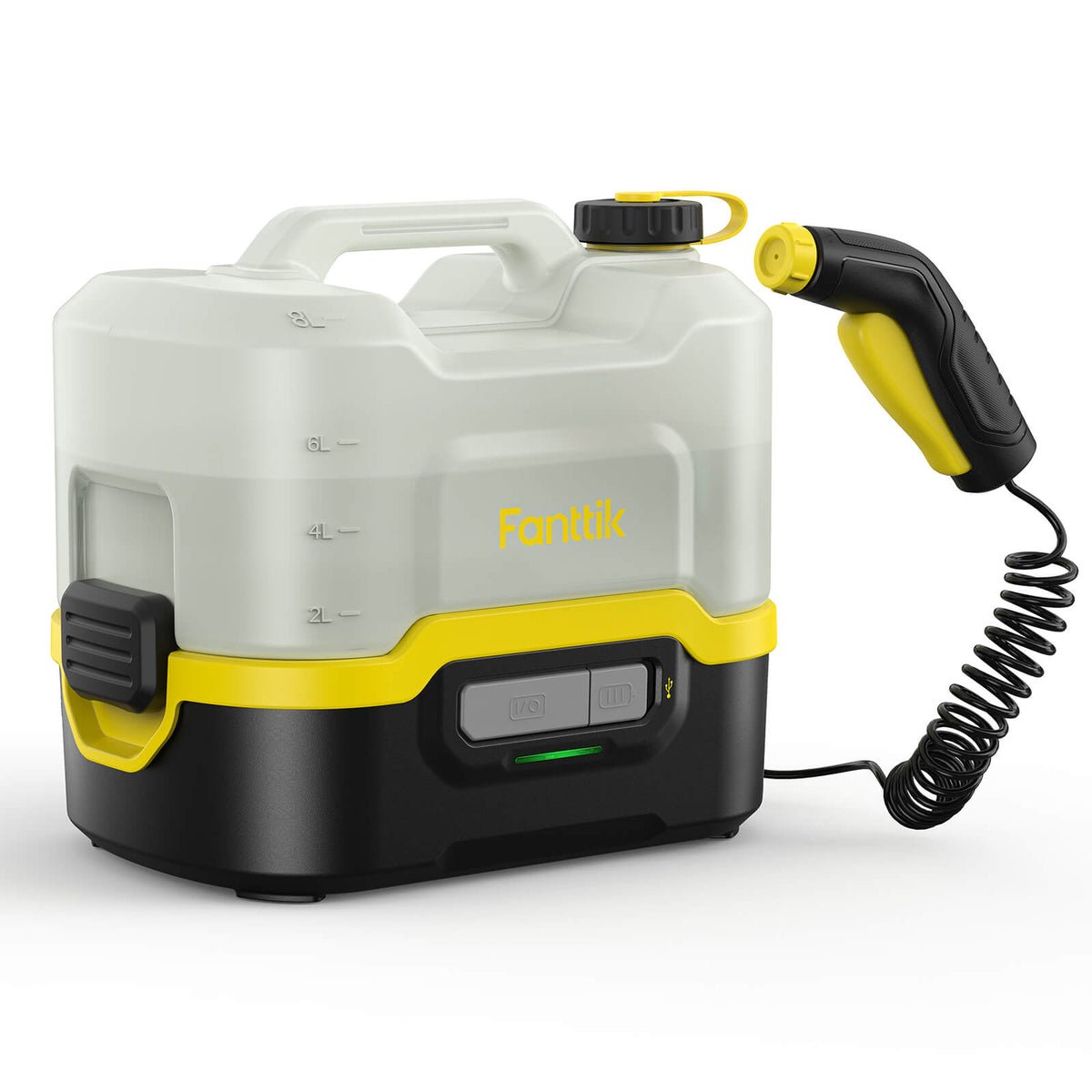 Fanttik X10 Cross 3-in-1 Air Inflator - أسود
