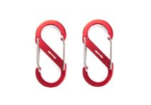 Naturehike S Type Aluminum Alloy Hook - Red 2PCs (Medium)