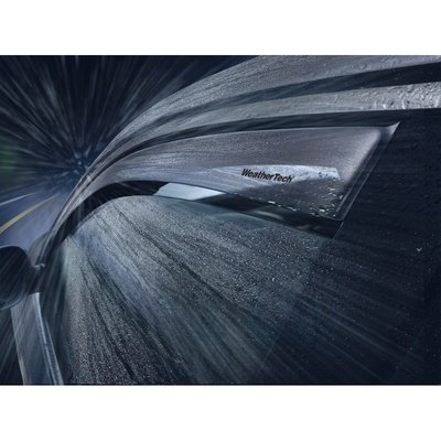 WEATHERTECH | SIDE WINDOW DEFLECTORS | 2021+ F150/RAPTOR/2023+ F250 | FR | SUPERCREW gallery image