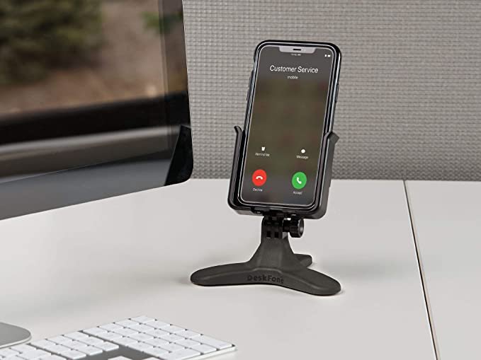 WEATHERTECH | حامل الهاتف الخلوي DESKFONE UNIVERSAL DESKTOP | أسود gallery image
