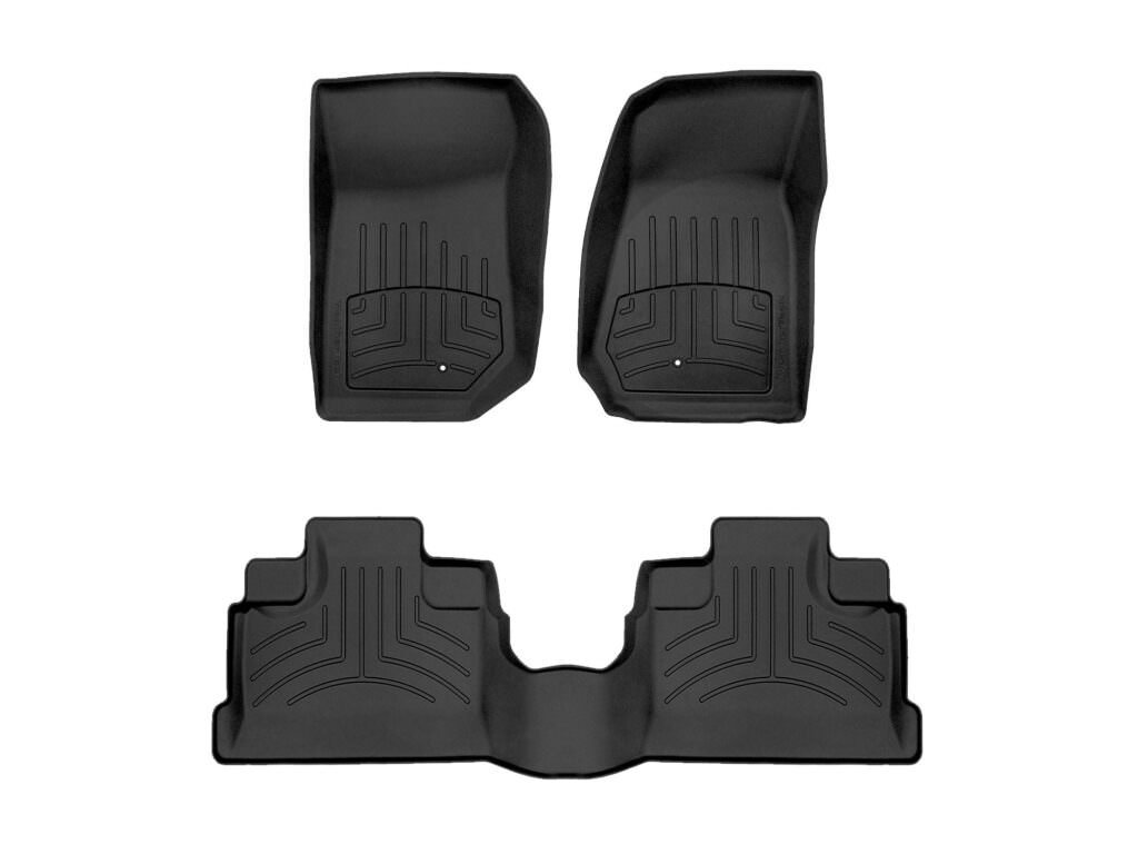 WEATHERTECH | FLOORLINER HP | 2007-2013 JK 4DR | SET | BLACK gallery image