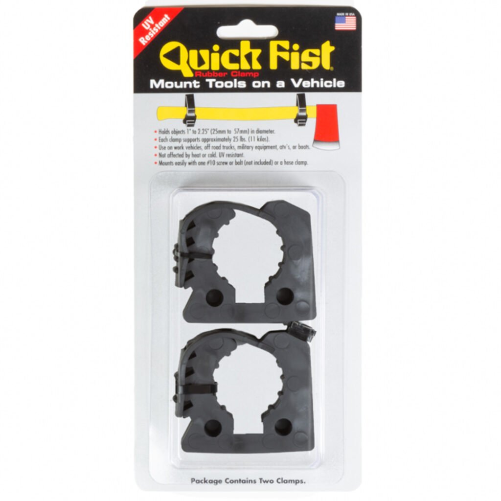 QUICK FIST | ORIGINAL CLAMP PAIR | HOLD OBJECTS 1-2.25 INCH gallery image