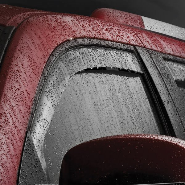 WEATHERTECH | SIDE WINDOW DEFLECTORS | 2021+ F150/RAPTOR/2023+ F250 | FR | SUPERCREW gallery image