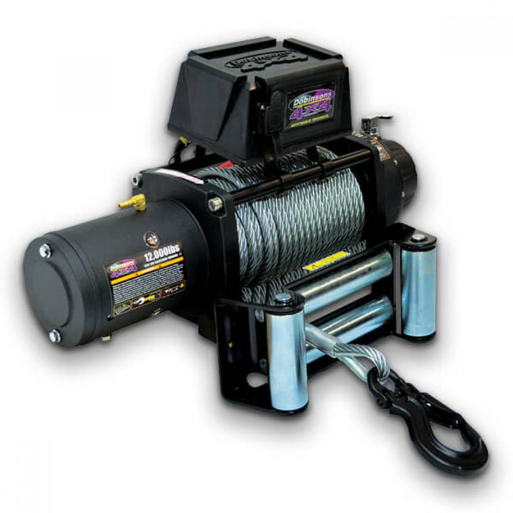 STEEL CABLE WINCH (12,000LBS) gallery image