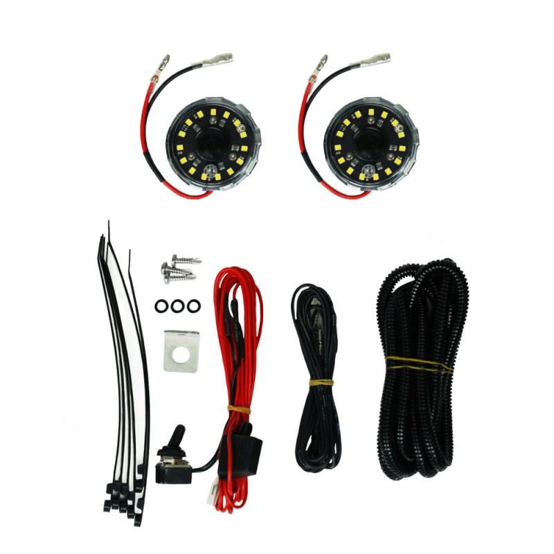 KC HILITES | CYCLONE V2 LED 2 LIGHT LIGHTING KIT | CLEAR gallery image