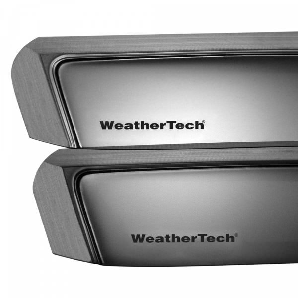 WEATHERTECH | SIDE WINDOW DEFLECTORS | 2020+ GM 2500HD | FR & RR | CREW CAB gallery image
