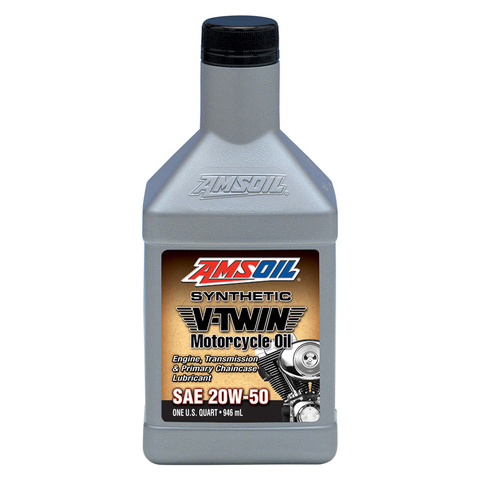 AMSOIL 20W-50 V-Twin Motorcycle Oil gallery image