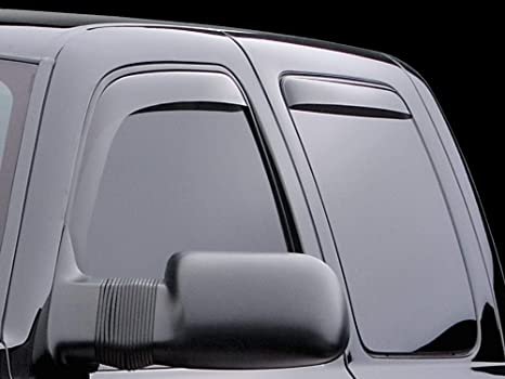 WEATHERTECH | SIDE WINDOW DEFLECTORS | 2021+ F150/RAPTOR/2023+ F250 | FR | SUPERCREW gallery image