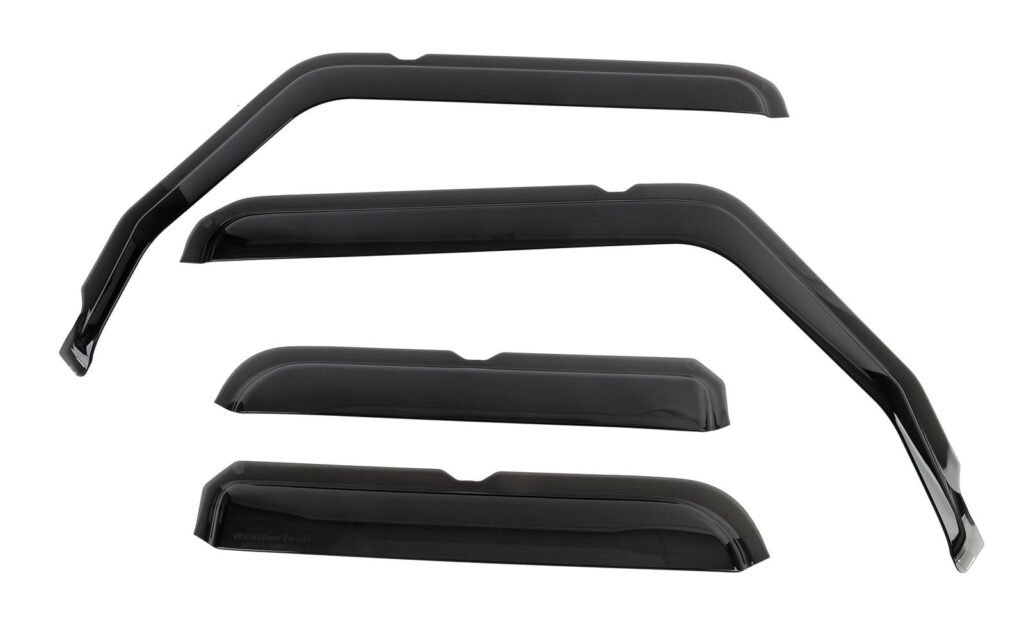 WEATHERTECH | SIDE WINDOW DEFLECTORS | 2021+ F150/RAPTOR/2023+ F250 | FR | SUPERCREW gallery image