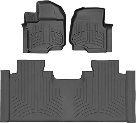 WEATHERTECH | FLOORLINER HP | 2021+ TAHOE/YUKON/ESCALADE | SET | 3 ROWS | COCOA gallery image