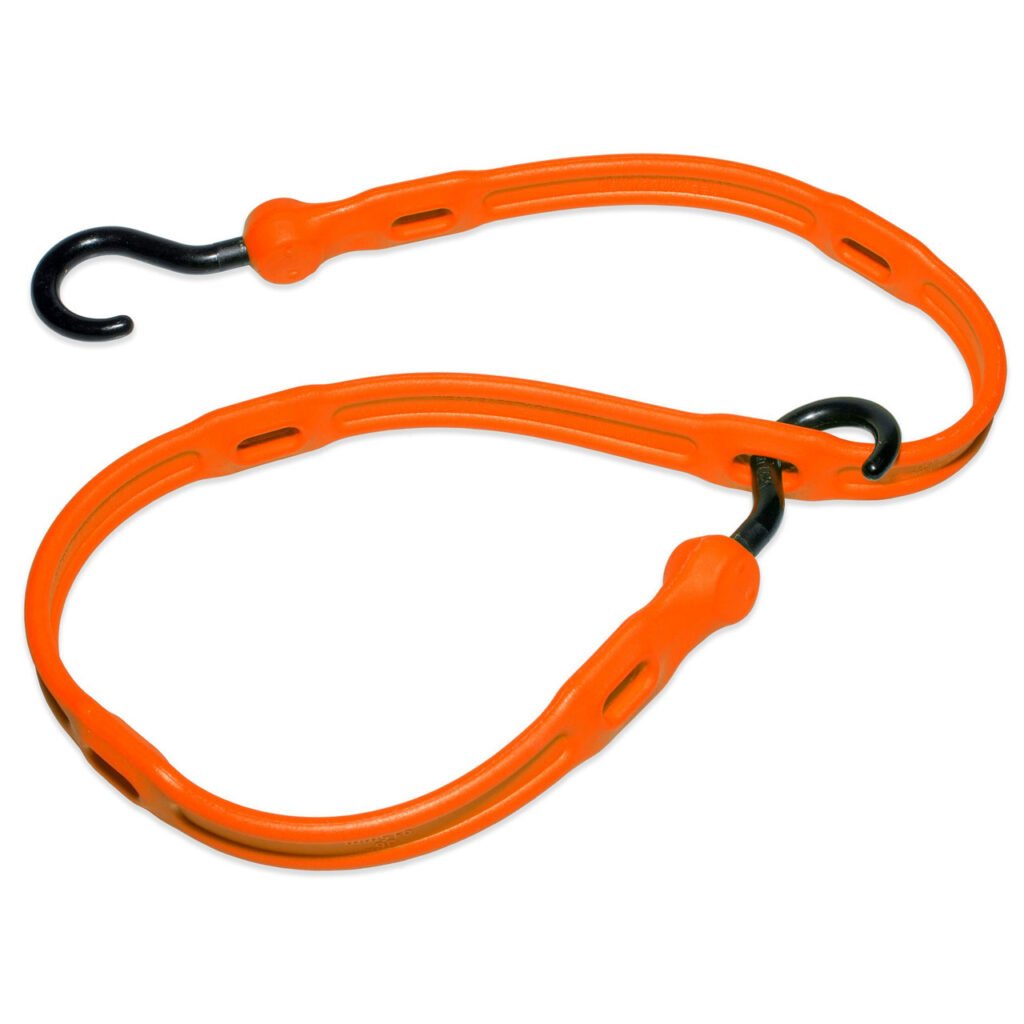 PERFECT BUNGEE | 36′′ ADJUSTABLE BUNGEE STRAP | SAFTEY ORANGE gallery image