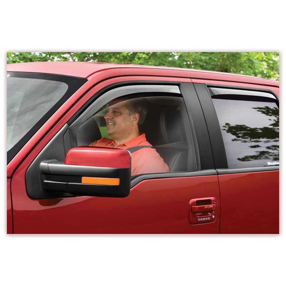 WEATHERTECH | SIDE WINDOW DEFLECTORS | 2018-2024 EXPEDITION/NAVIGATOR | FR & RR gallery image