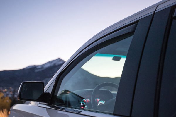 WEATHERTECH | SIDE WINDOW DEFLECTORS | 2021+ F150/RAPTOR/2023+ F250 | FR | SUPERCREW gallery image