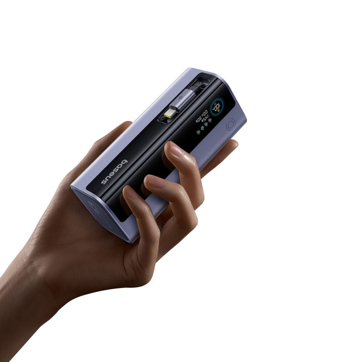 Baseus EnerGeek GR11 Power Bank with Retractable Cable 20000mAh 145W - Space Grey gallery image