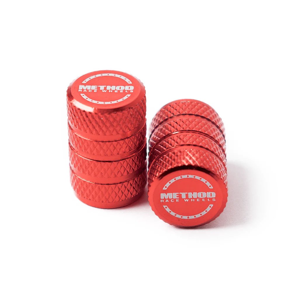 METHOD | VALVE STEM CAPS SET OF 5 | BLACK gallery image