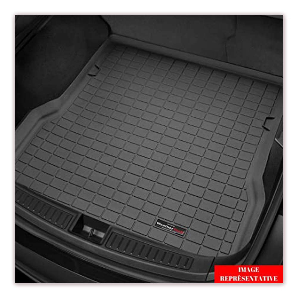 WEATHERTECH | CARGO TRUNK LINER | 2018+ JL 4DR | W/ FLAT LOAD FLOOR W/ SUBWOOFER | BLACK gallery image