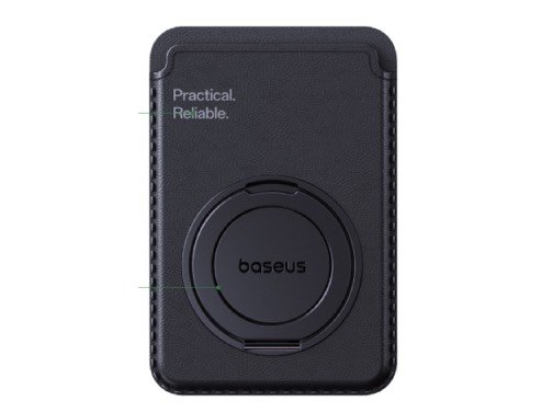 حامل محفظة Baseus MagPro 3 المغناطيسي - أسود كوني gallery image
